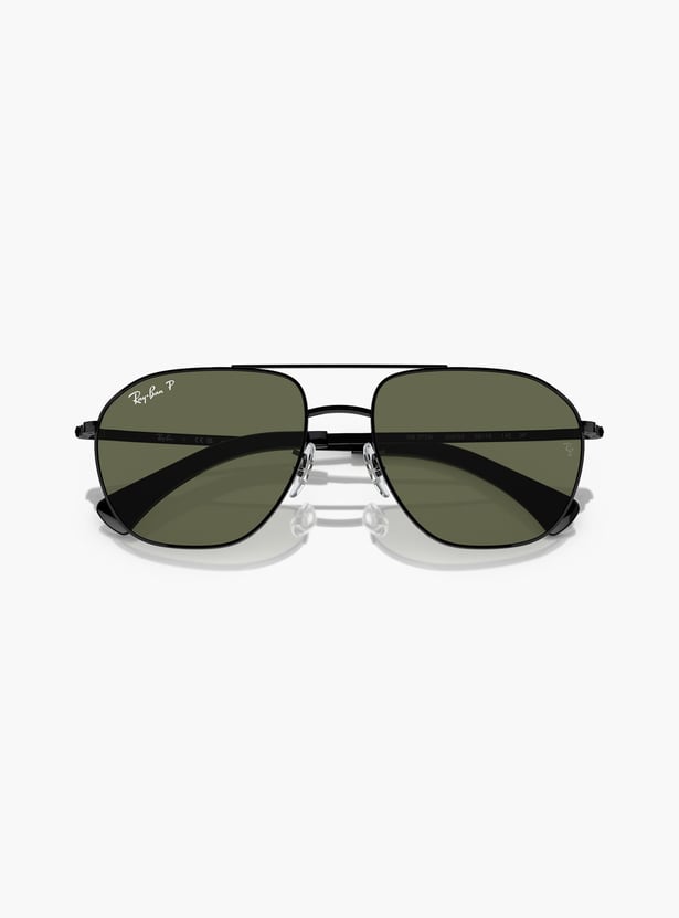 RAY-BAN Polarized Aviator Sunglasses - 0RB3723I-00258-58
