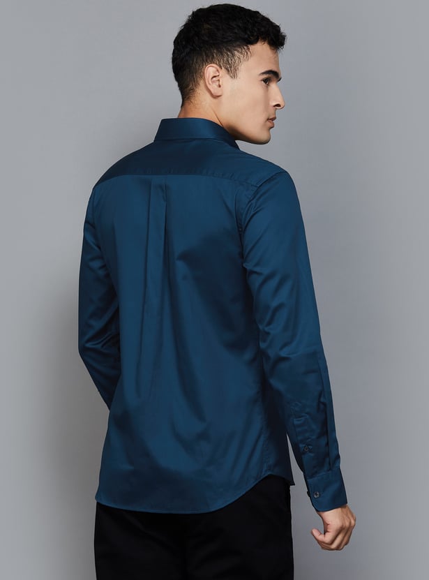 US POLO ASSN Solid Regular Fit Shirt