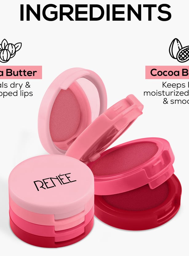 RENEE Glam Stack 3-in-1 Lip and Cheek Tint - Pink - 4.5g