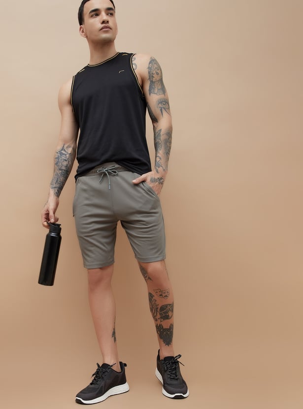 FAME FOREVER ACTIVE Solid Sports Shorts