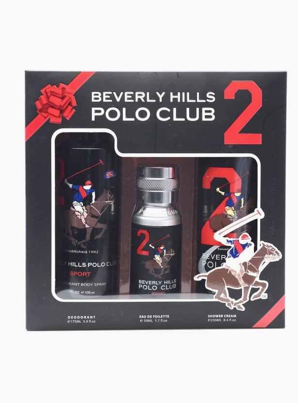 BEVERLY HILLS POLO CLUB Masstige Gift Pack - Deo EDT & Shower Cream