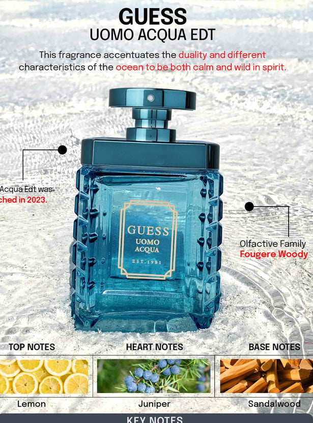 GUESS Uomo Acqua Eau de Toilette - 100ml