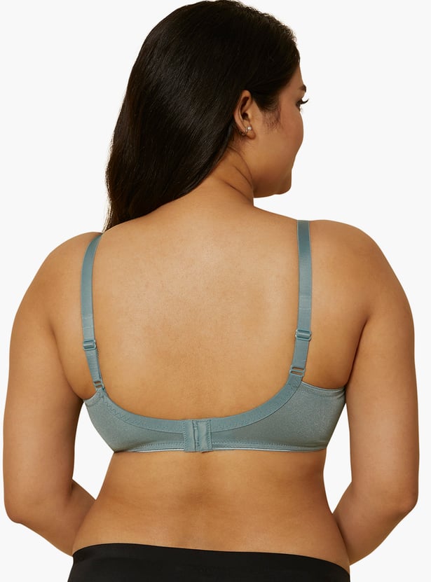 TRIUMPH Floral Lace Non-Padded Wired Minimizer Bra