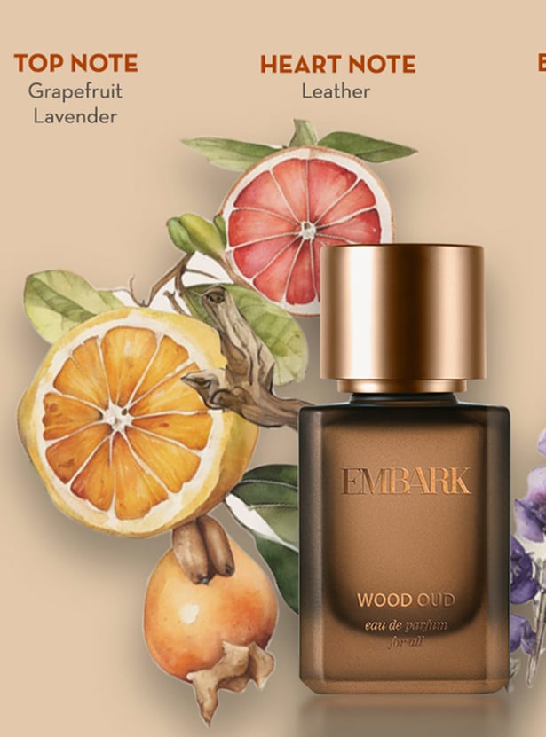 EMBARK Wood Oud For All Eau De Parfum - 50ml
