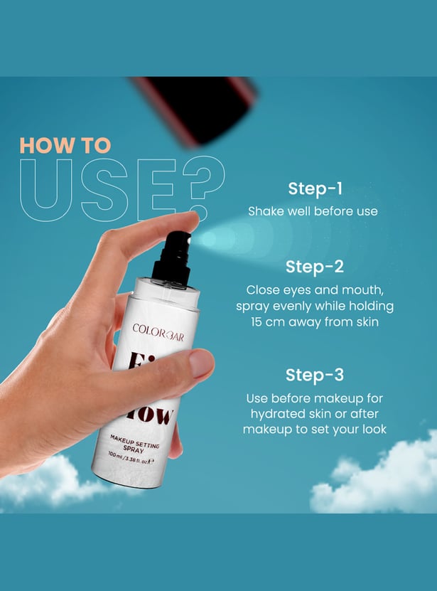 COLORBAR Fix N Glow Make Up Setting Spray - 100ml