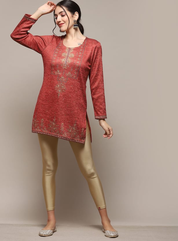 BIBA Women Metallic Leggings