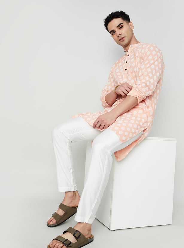 MELANGE Solid Ethnic Pants