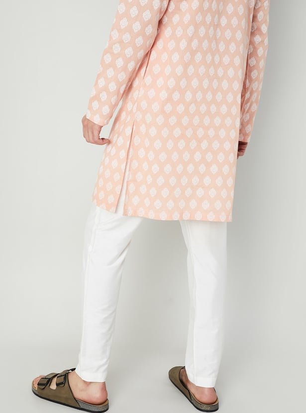 MELANGE Solid Ethnic Pants