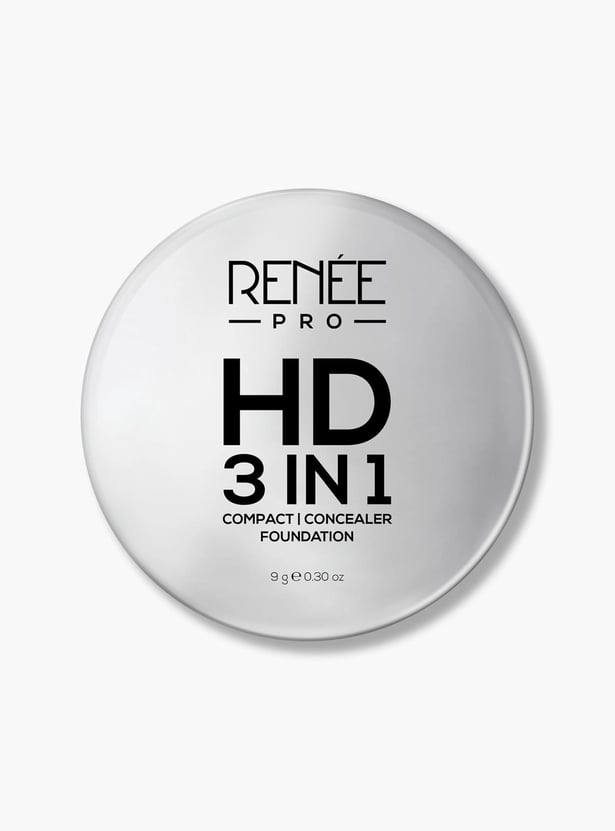 RENEE Pro HD 3-In-1 Compact, Concealer & Foundation - Amande - 9g