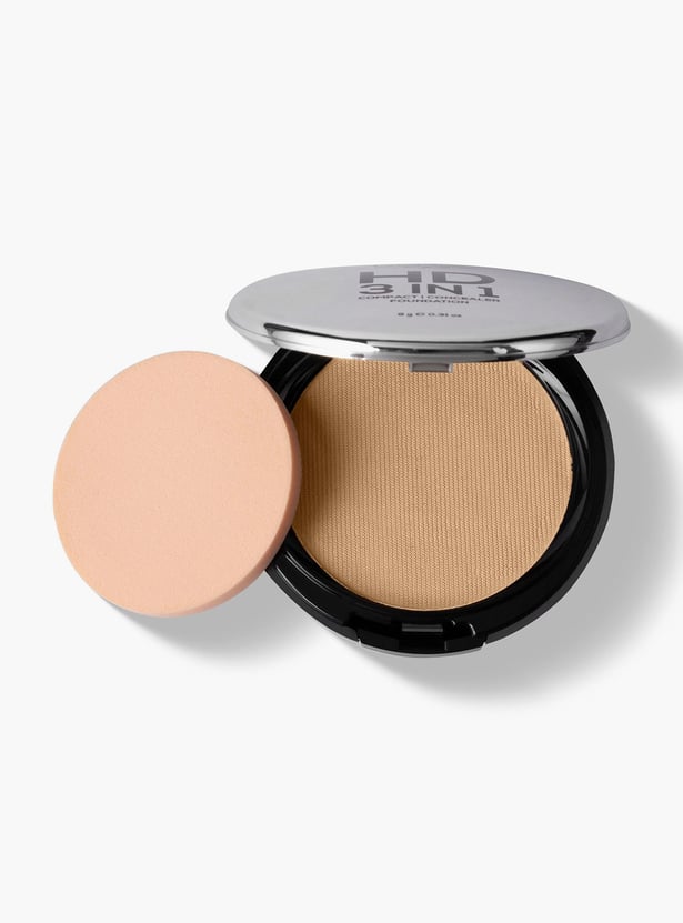 RENEE Pro HD 3-In-1 Compact, Concealer & Foundation - Ivorie - 9g