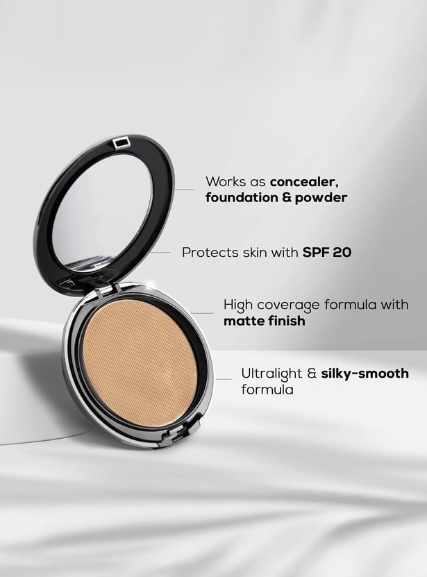 RENEE Pro HD 3-In-1 Compact, Concealer & Foundation - Ivorie - 9g
