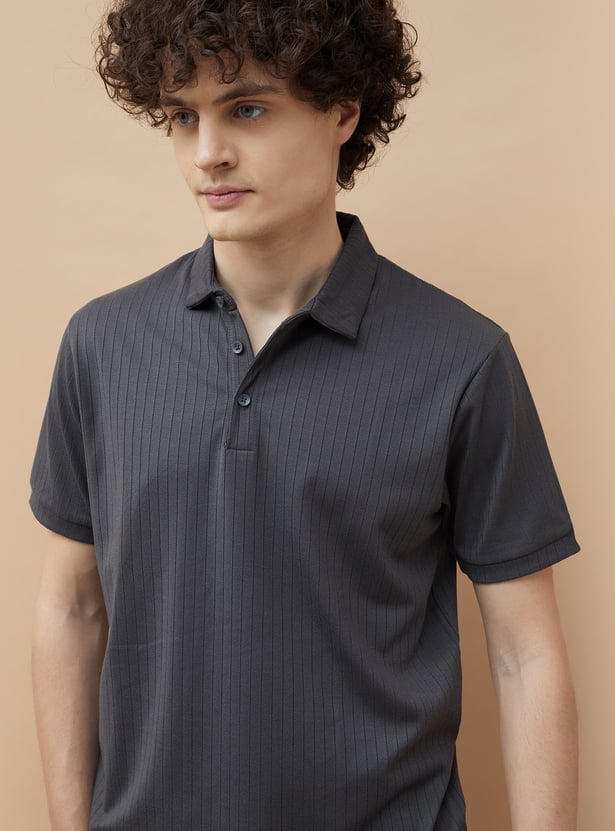 BOSSINI Striped Slim Fit Polo T-shirt