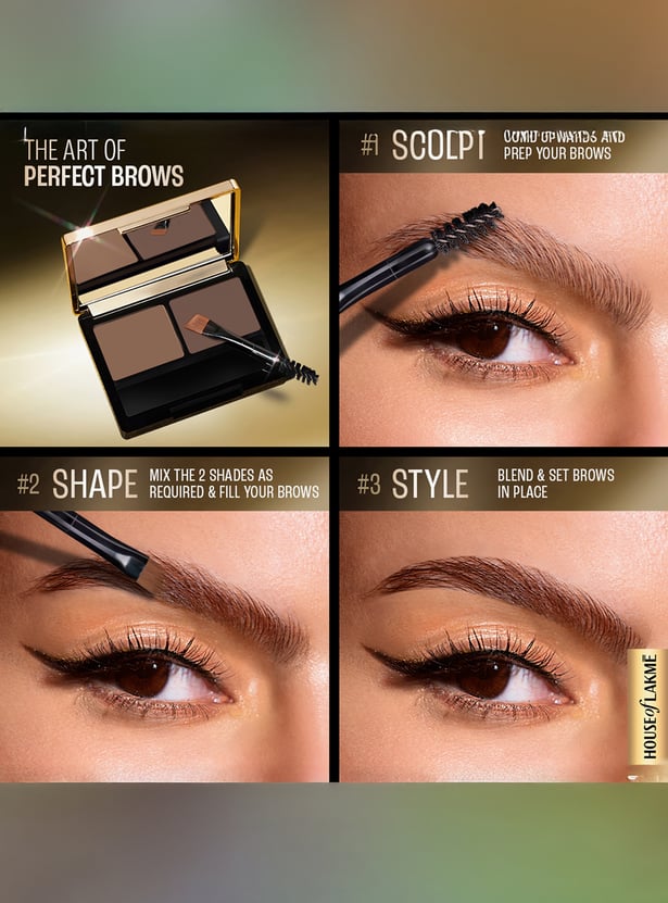 LAKME Facelift Brow Sculpt Palette - 4.5g