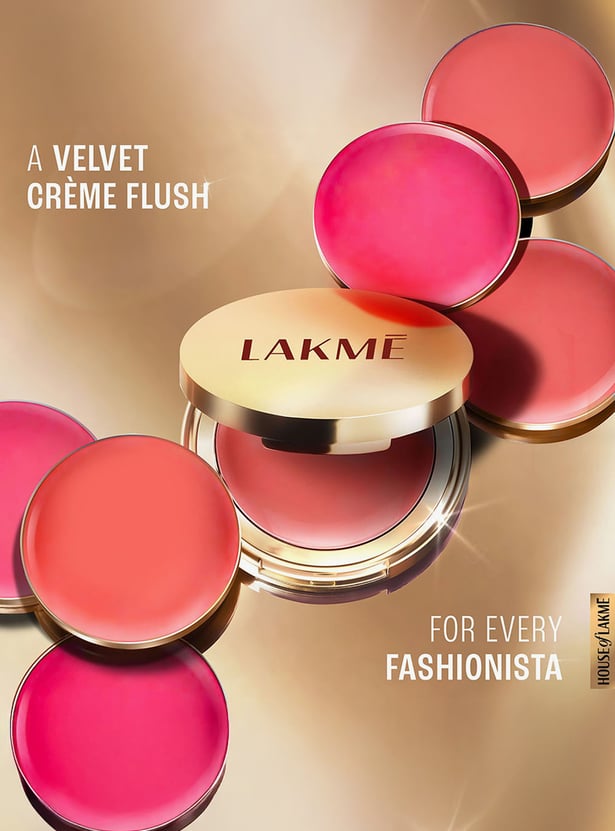 LAKME 9 to 5 Powerplay Velvet Creme Blush - Soft Coral - 9g