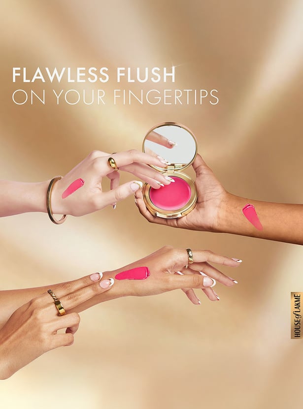 LAKME 9 to 5 Powerplay Velvet Creme Blush - Soft Coral - 9g