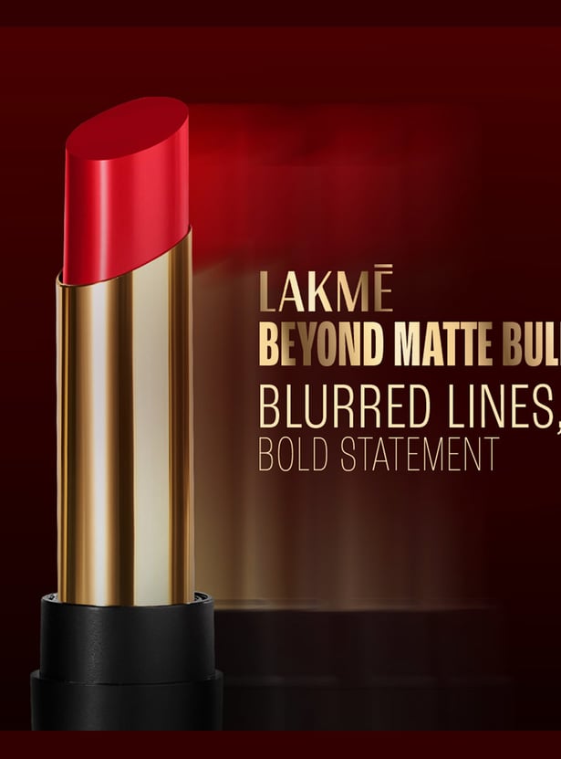 LAKME Absolute Beyond Matte Lipstick - 101 Red Rage - 3.4g
