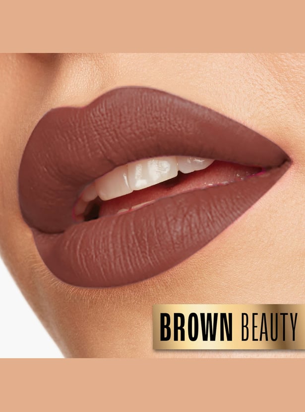 LAKME Absolute Beyond Matte Lipstick - 301 Brown Beauty - 3.4g
