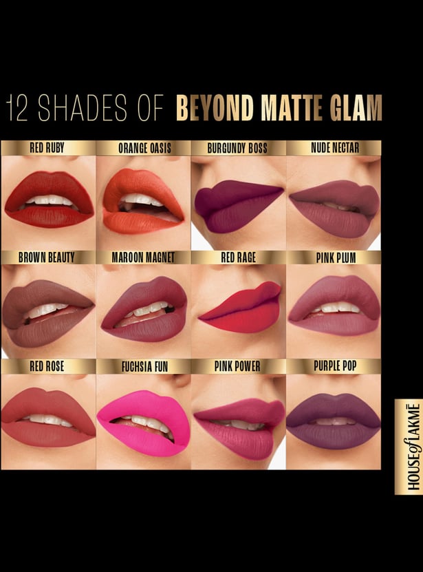 LAKME Absolute Beyond Matte Lipstick - 301 Brown Beauty - 3.4g