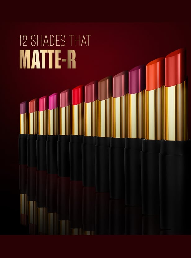 LAKME Absolute Beyond Matte Lipstick - 301 Brown Beauty - 3.4g