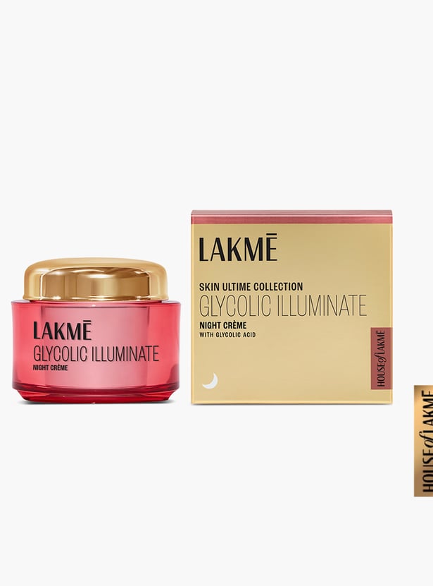 LAKME Skin Ultime Glycolic Illuminate Night Creme - 50g