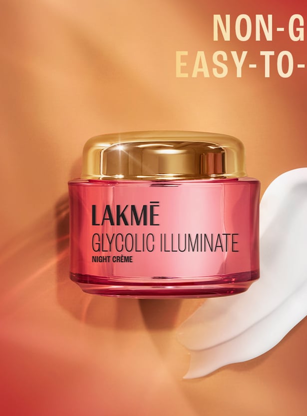 LAKME Skin Ultime Glycolic Illuminate Night Creme - 50g