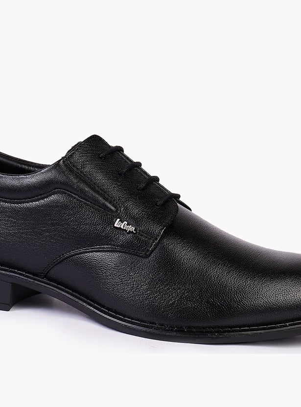 LEE COOPER Leather Derby Shoes