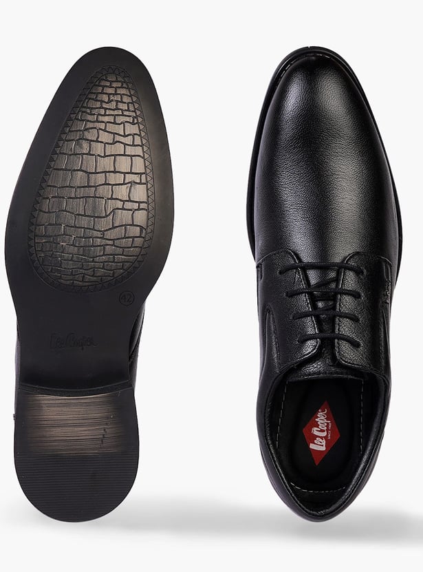 LEE COOPER Leather Derby Shoes