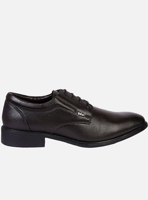 LEE COOPER Leather Derby Shoes