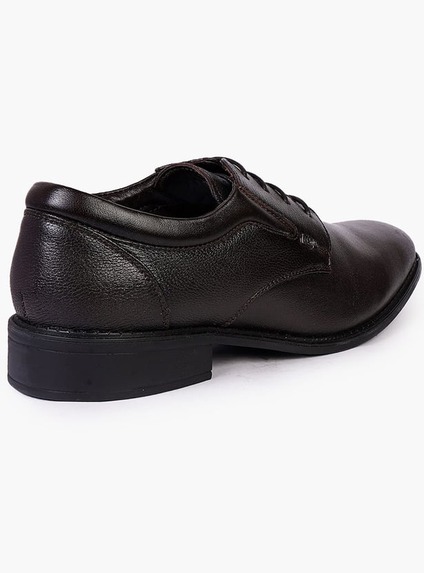 LEE COOPER Leather Derby Shoes