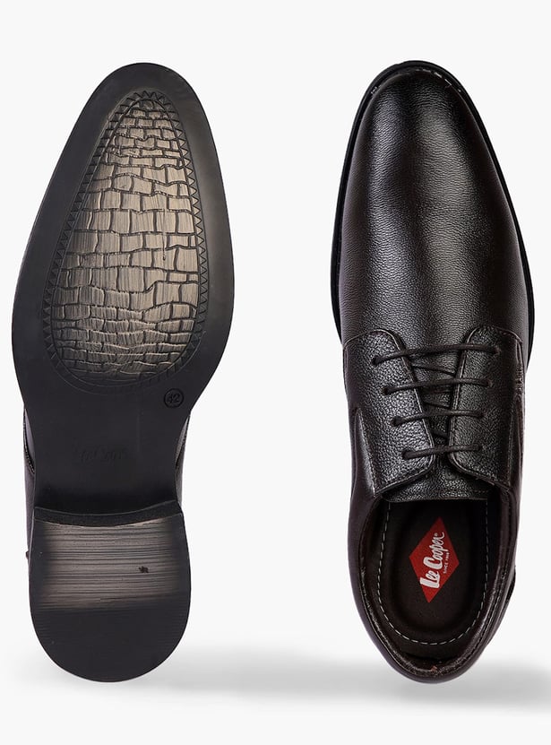 LEE COOPER Leather Derby Shoes