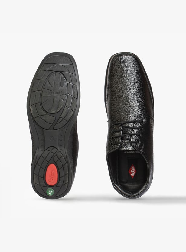 LEE COOPER Men Leather Derby Shoes