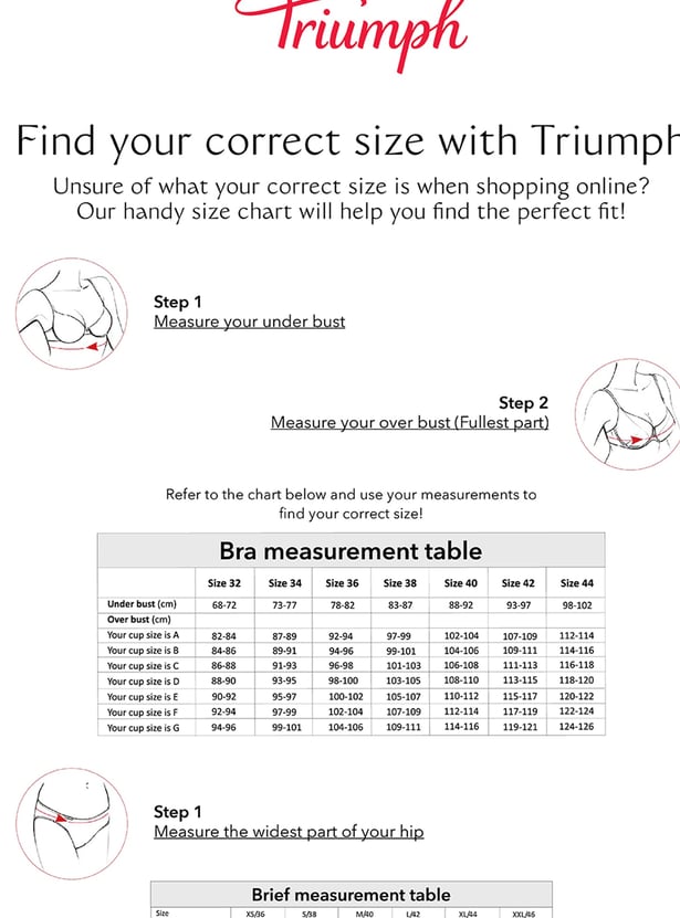 TRIUMPH Solid Padded Non-Wired T-shirt Bra
