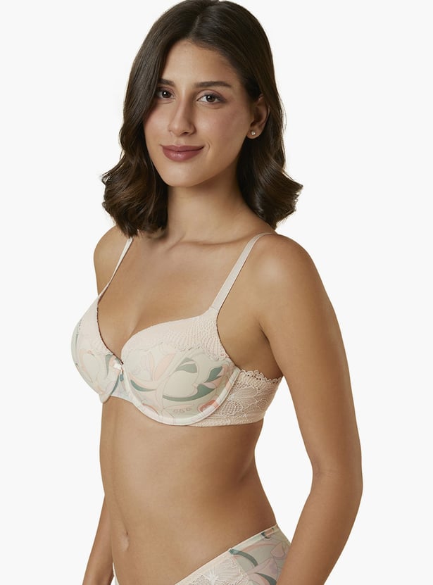 TRIUMPH Printed Padded Wired Bra