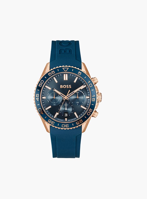 BOSS Runner Men Chronograph Watch with Silicone Strap - 1514169