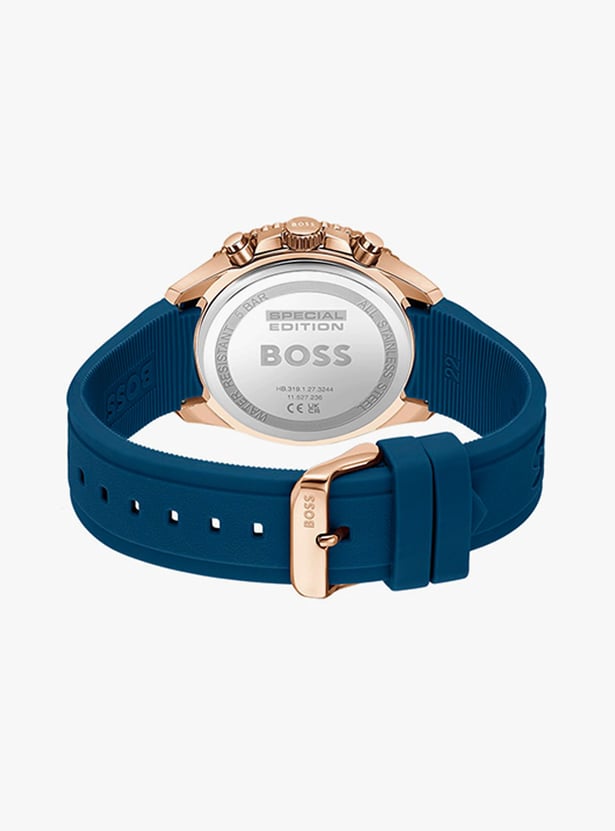 BOSS Runner Men Chronograph Watch with Silicone Strap - 1514169