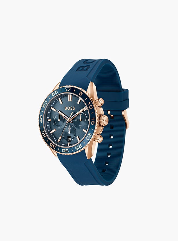 BOSS Runner Men Chronograph Watch with Silicone Strap - 1514169