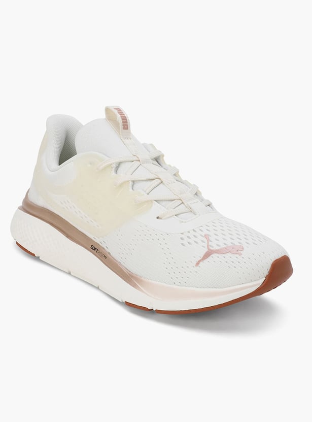 PUMA Women Pro-Mesh Panelled Lace-Up Sports Shoes