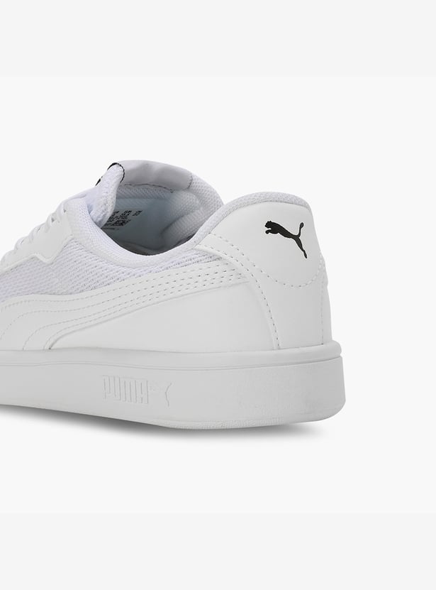PUMA Boys Smash Comfort Youth Boys Mesh Sneakers