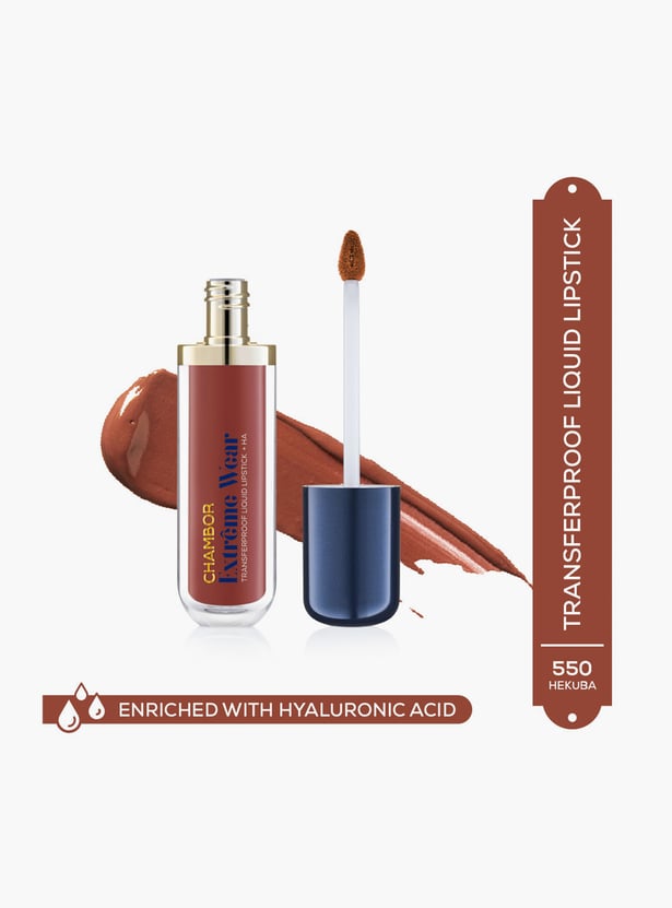 CHAMBOR Extreme Wear Transferproof Liquid Lipstick - 550 Hekuba - 6ml