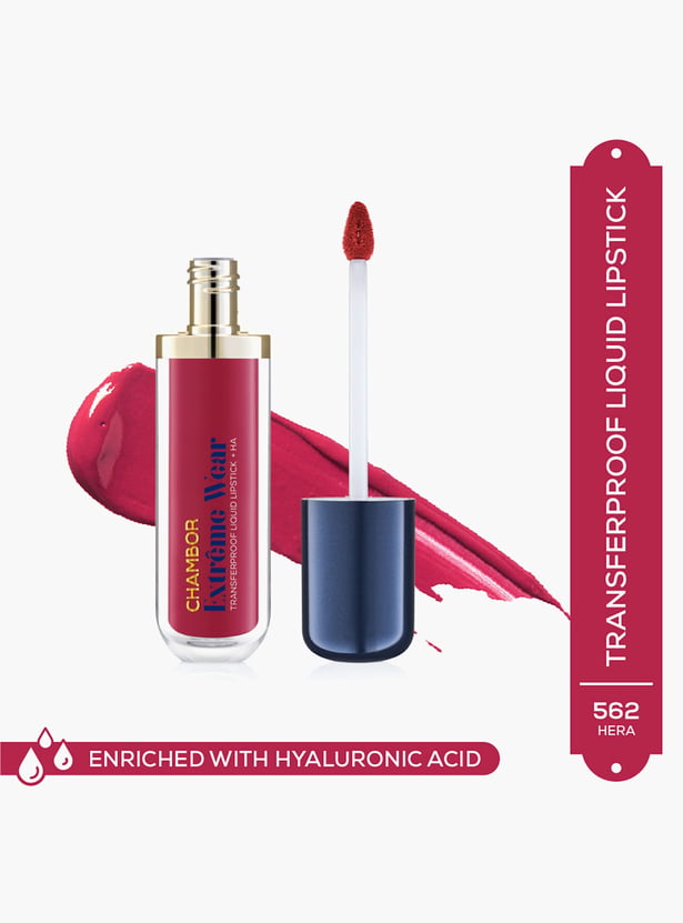 CHAMBOR Extreme Wear Transferproof Liquid Lipstick - 562 Hera - 6ml