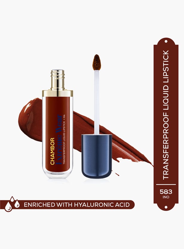 CHAMBOR Extreme Wear Transferproof Liquid Lipstick - 583 Ino - 6ml