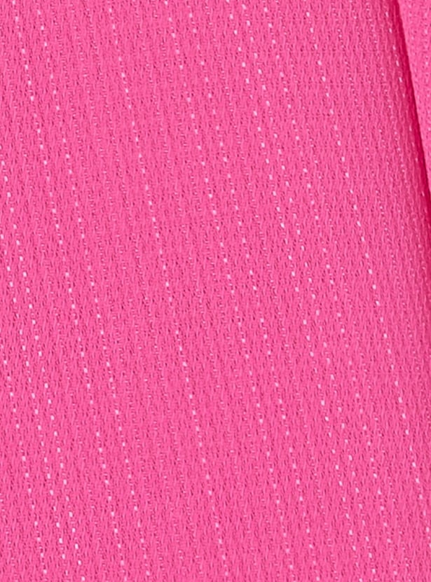 PEPPERMINT Girls Woven A-line Dress with Hair Clip