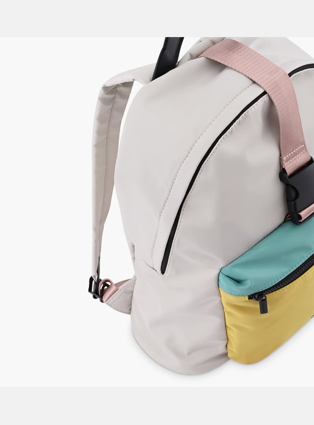 FASTRACK Women Colourblocked Backpack