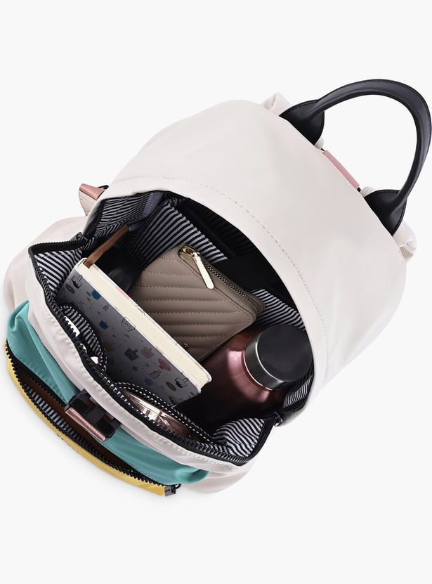 FASTRACK Women Colourblocked Backpack