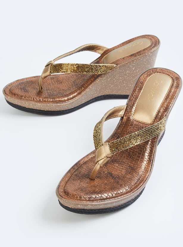 CATWALK Embellished Wedges
