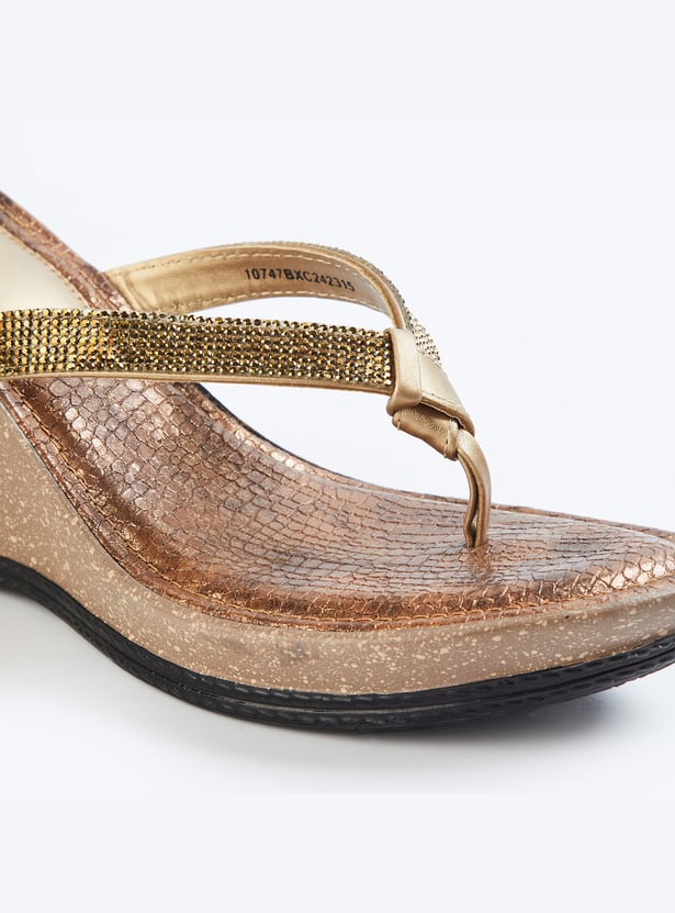 CATWALK Embellished Wedges