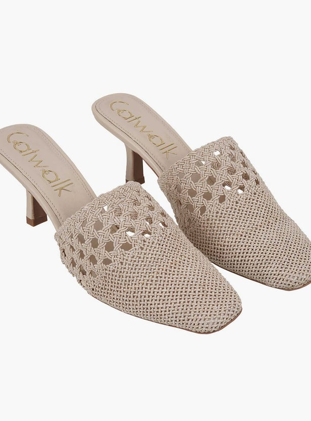 CATWALK Braided Block Heels