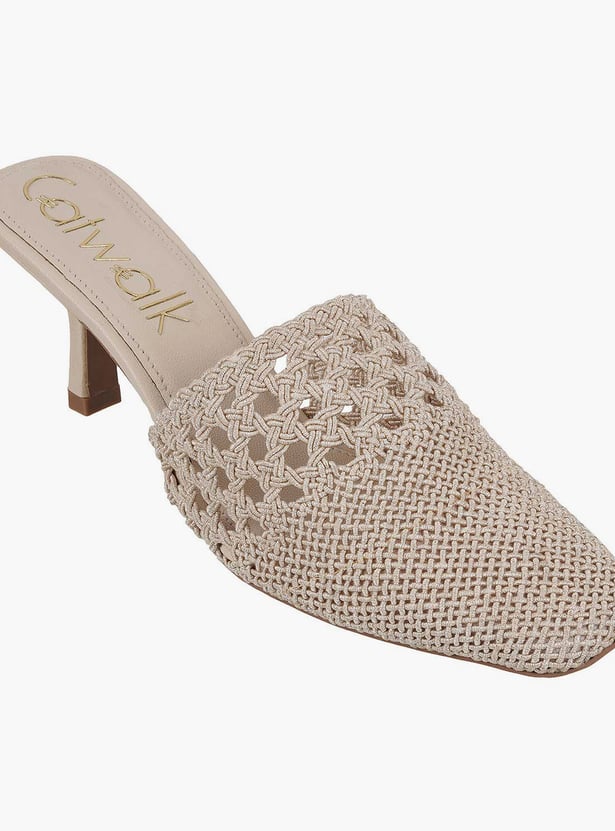CATWALK Braided Block Heels