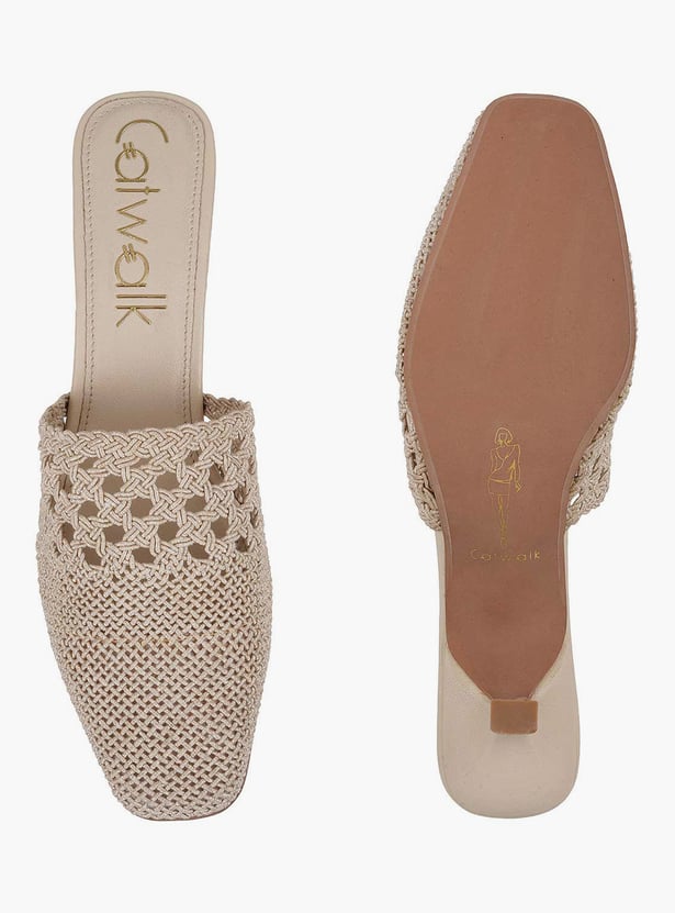 CATWALK Braided Block Heels