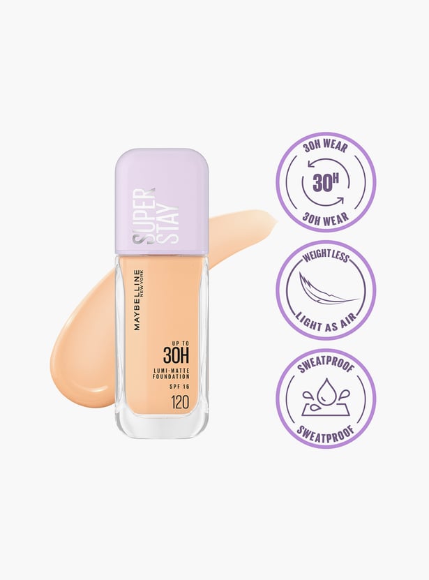 MAYBELLINE NEW YORK Super Stay Lumi-Matte Liquid Foundation - 120 - 35ml